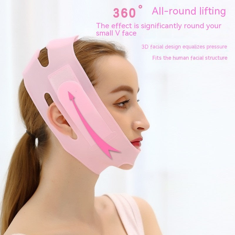 Face Lift Correction Silicone Face Slimming Device Bandage Mask