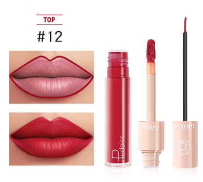 Pudaier Dual Lipstick Lip Gloss Liquid Lipstick