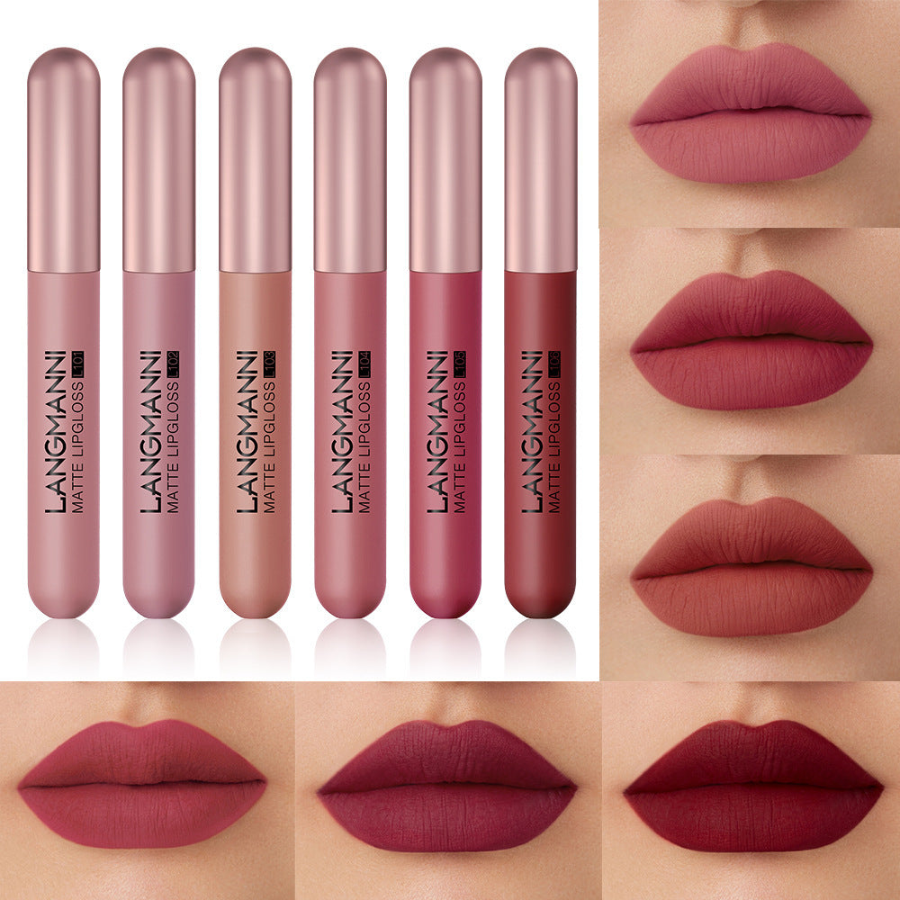 Matte Velvet Matte Lip Gloss Suit