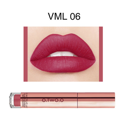 Non-fading matte lip gloss