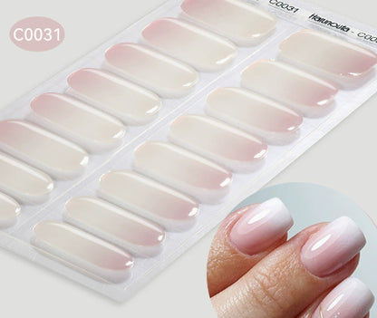 Nail Stickers UV Gel Nail Sticker Semi-curing