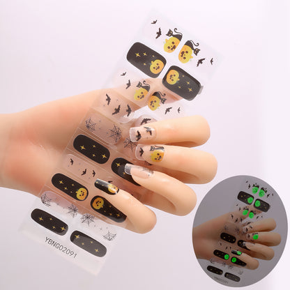 Nail Stickers Semi-cured Heating Lamp Nail Sticker