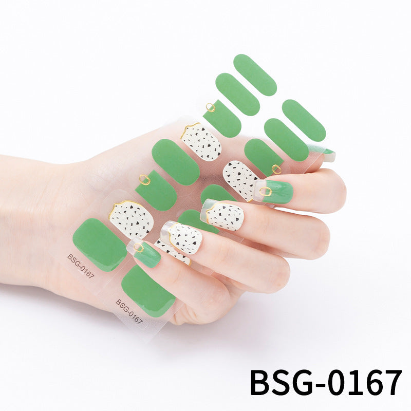 Gel Nail Stickers Japanese And Korean