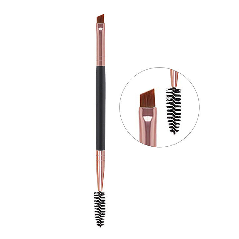 Angled eyebrow powder brush makeup brush tool