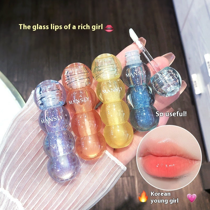 Water Light Mirror Lip Gloss Natural Moisturizing Lip Gloss