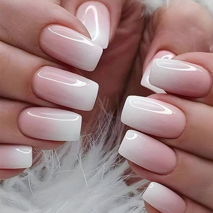 Autocollants pour ongles dégradés en poudre de gelée Sweet Style