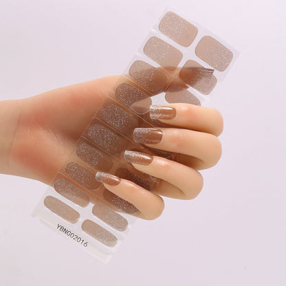 Nail Stickers Semi-cured Heating Lamp Nail Sticker