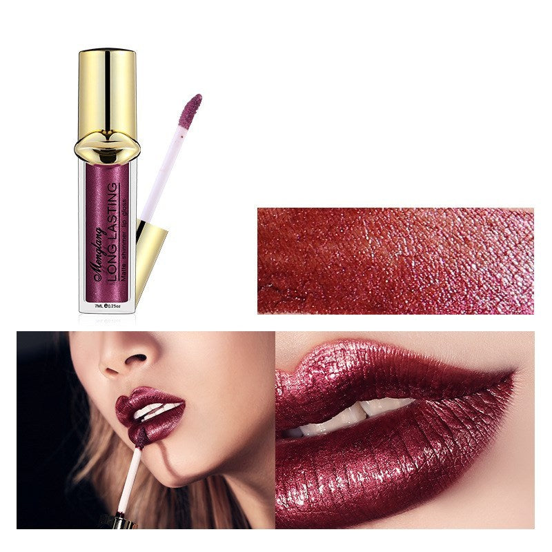 Metallic Pearlescent Matte Lip Gloss