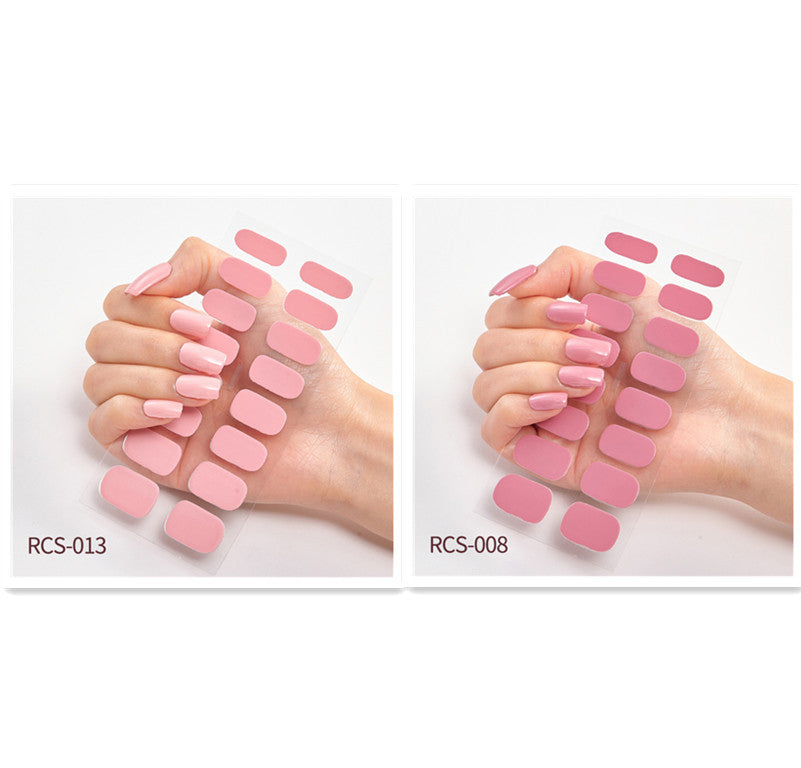 Autocollants pour ongles imperméables simples