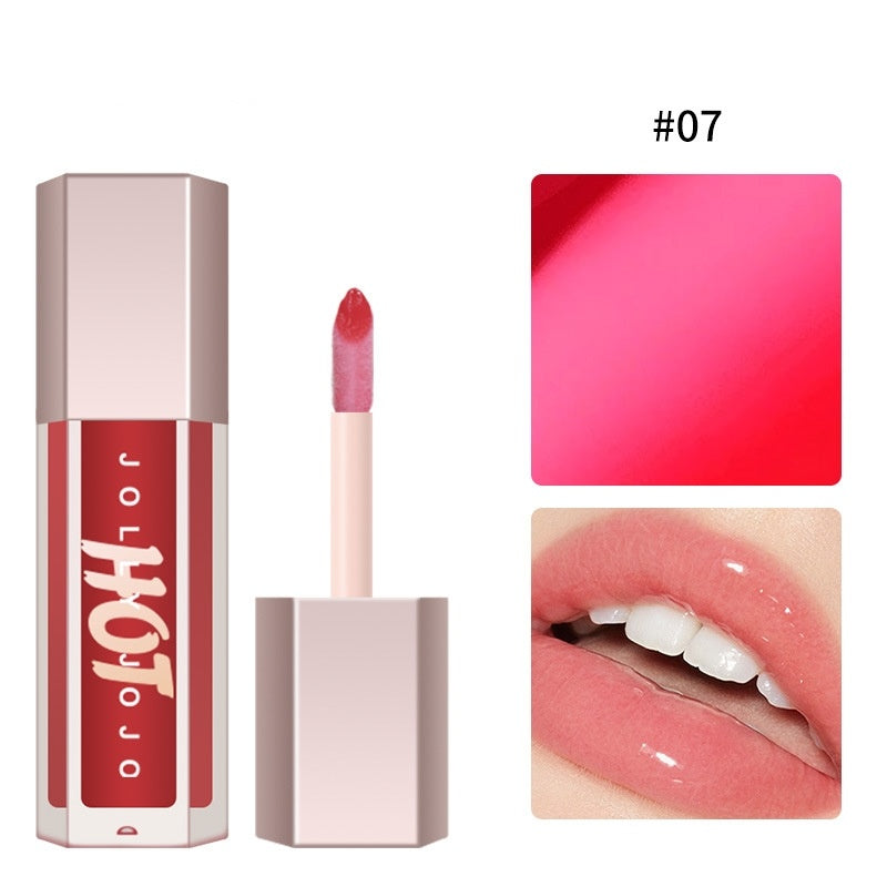 Transparent Lip Gloss Highlight Brightening Full Lips Lip Lacquer