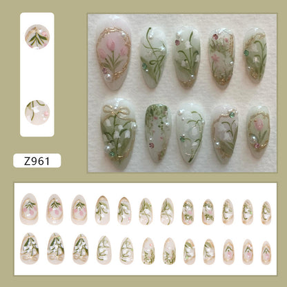 Nail Stickers Detachable 24 Pieces