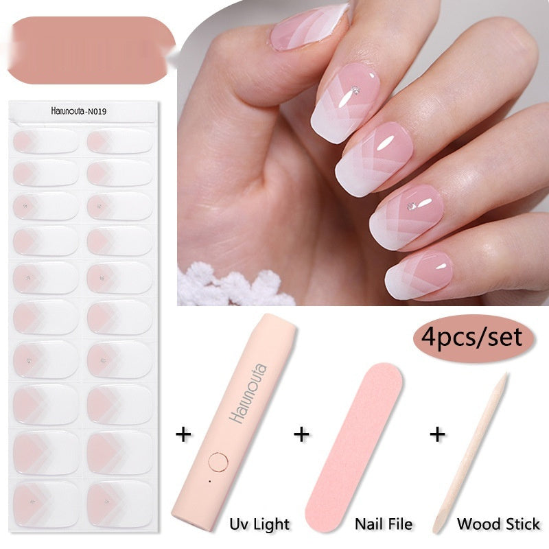 Nail Stickers Semi-curing With Light Machine