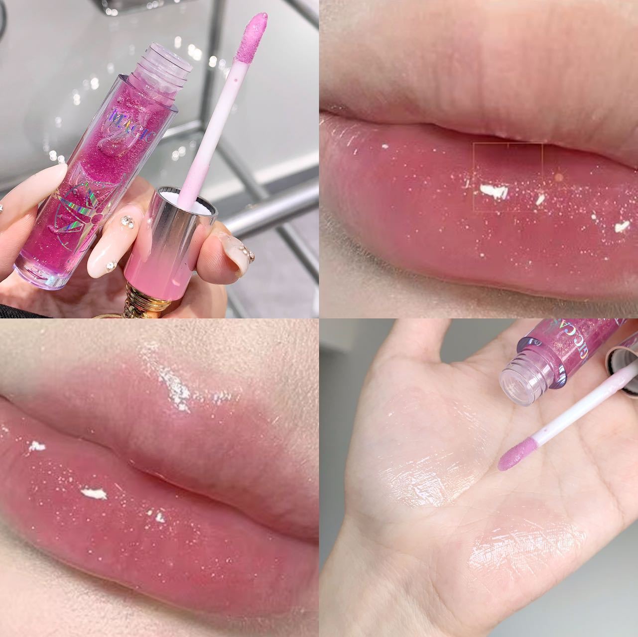 Water Light Lip Gloss Female Moisturizing Mirror Lip Lacquer