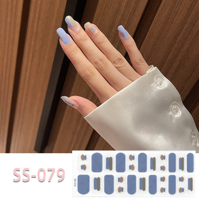 Creative Simple Nail Sticker Full Stickers