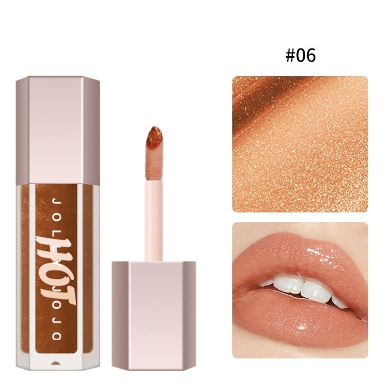 Transparent Lip Gloss Highlight Brightening Full Lips Lip Lacquer