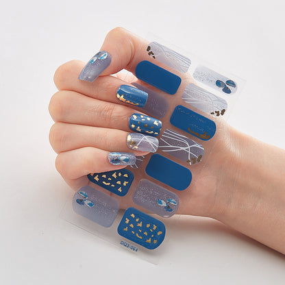 Laser Nail Polish Film Fashion Nail Stickers