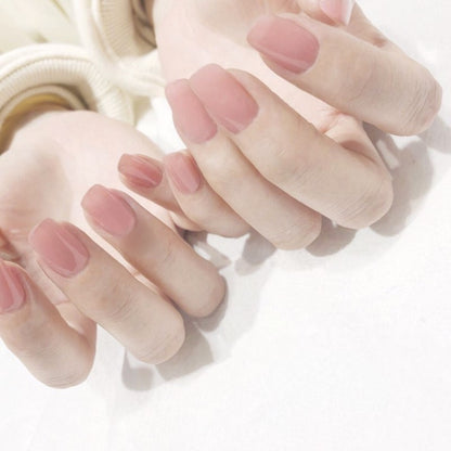 Fake nails can be taken with long and short styles