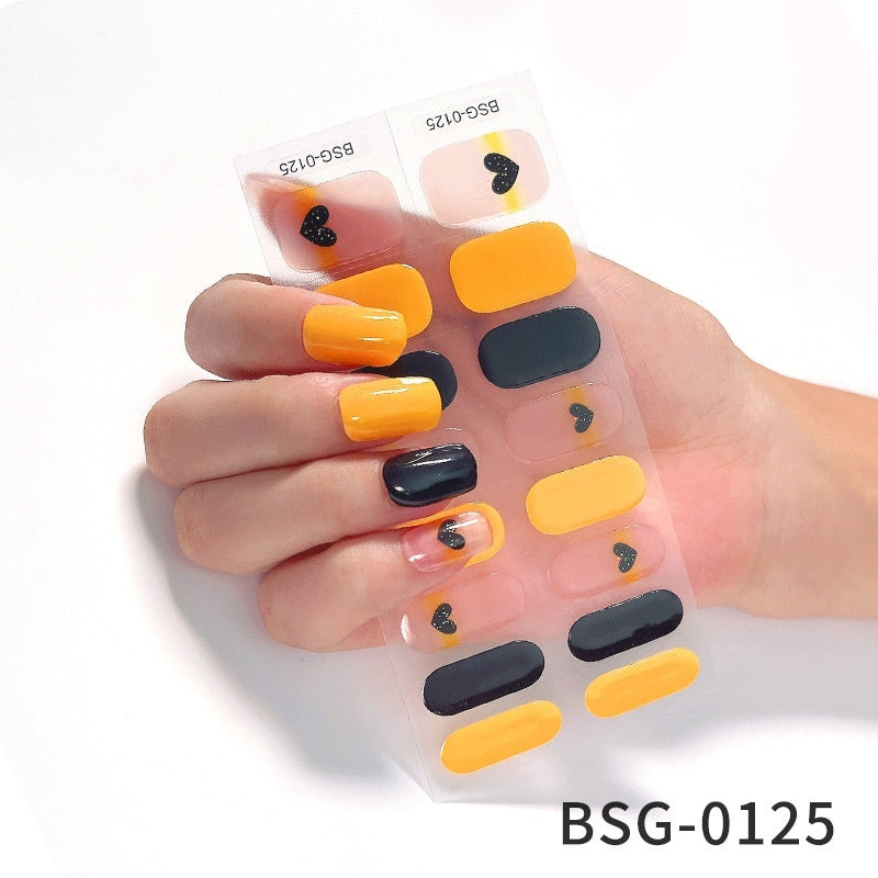 Gel Nail Stickers 3d Phototherapy