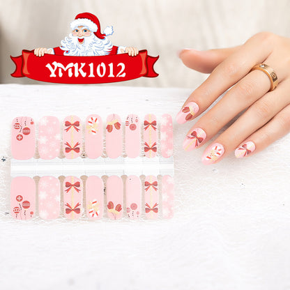 Autocollants pour ongles Autocollants pour ongles flocons de neige Autocollants pour ongles de Noël