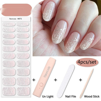 Nail Stickers Semi-curing With Light Machine