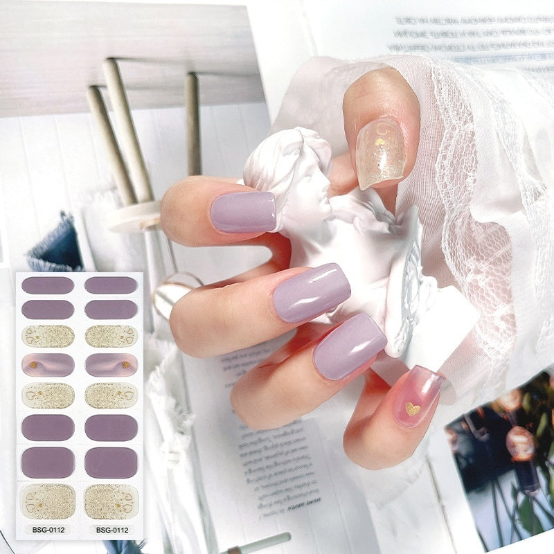 Gel Nail Stickers 3d Phototherapy