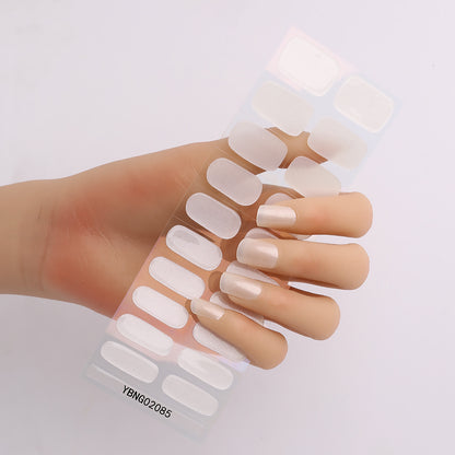 Nail Stickers Semi-cured Heating Lamp Nail Sticker