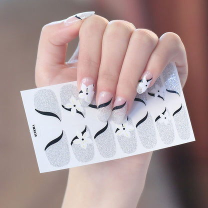 Waterproof nail stickers