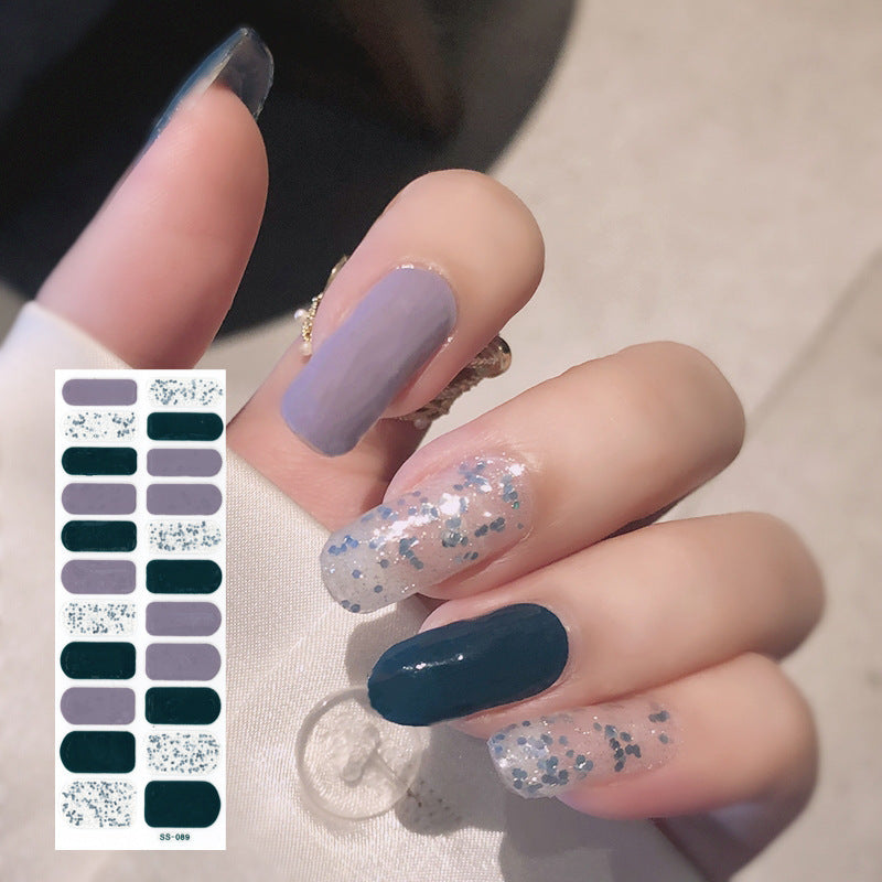 Creative Simple Nail Sticker Full Stickers