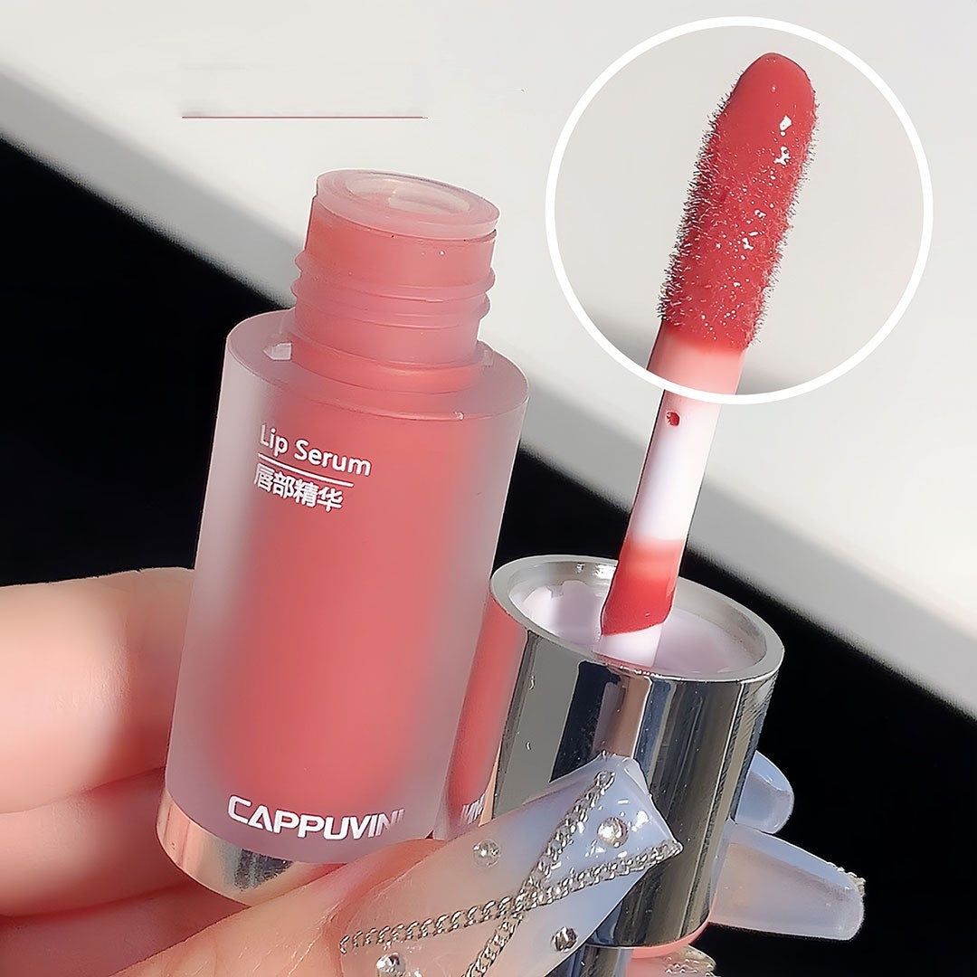 Rouge à lèvres brillant pour femme avec maquillage