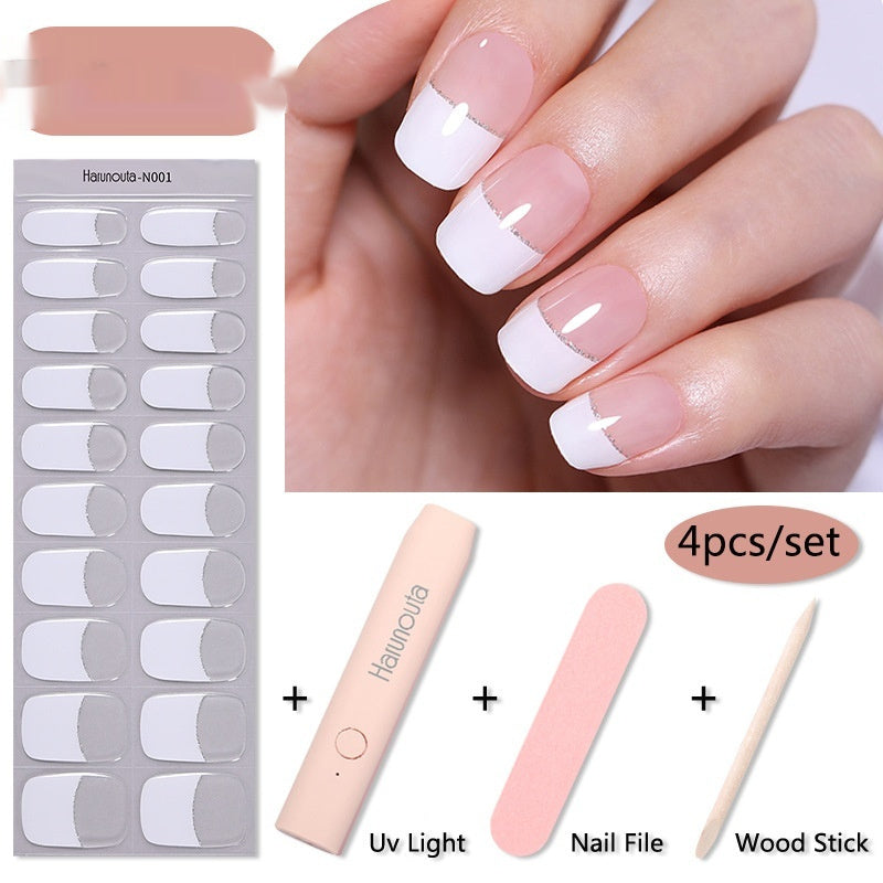 Nail Stickers Semi-curing With Light Machine