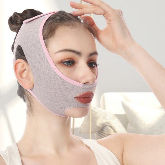 Masque de sommeil facial en forme de petit V pour le visage