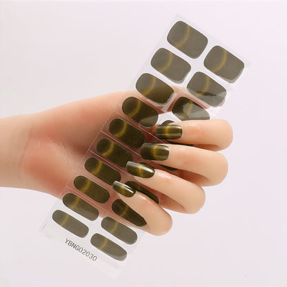 Nail Stickers Semi-cured Heating Lamp Nail Sticker