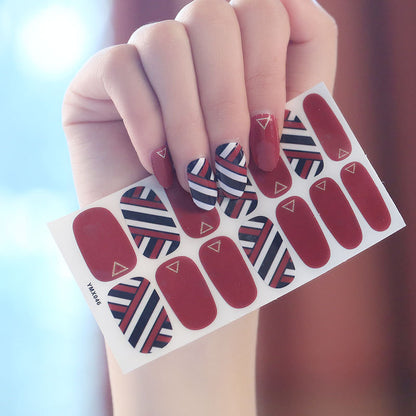 Waterproof nail stickers