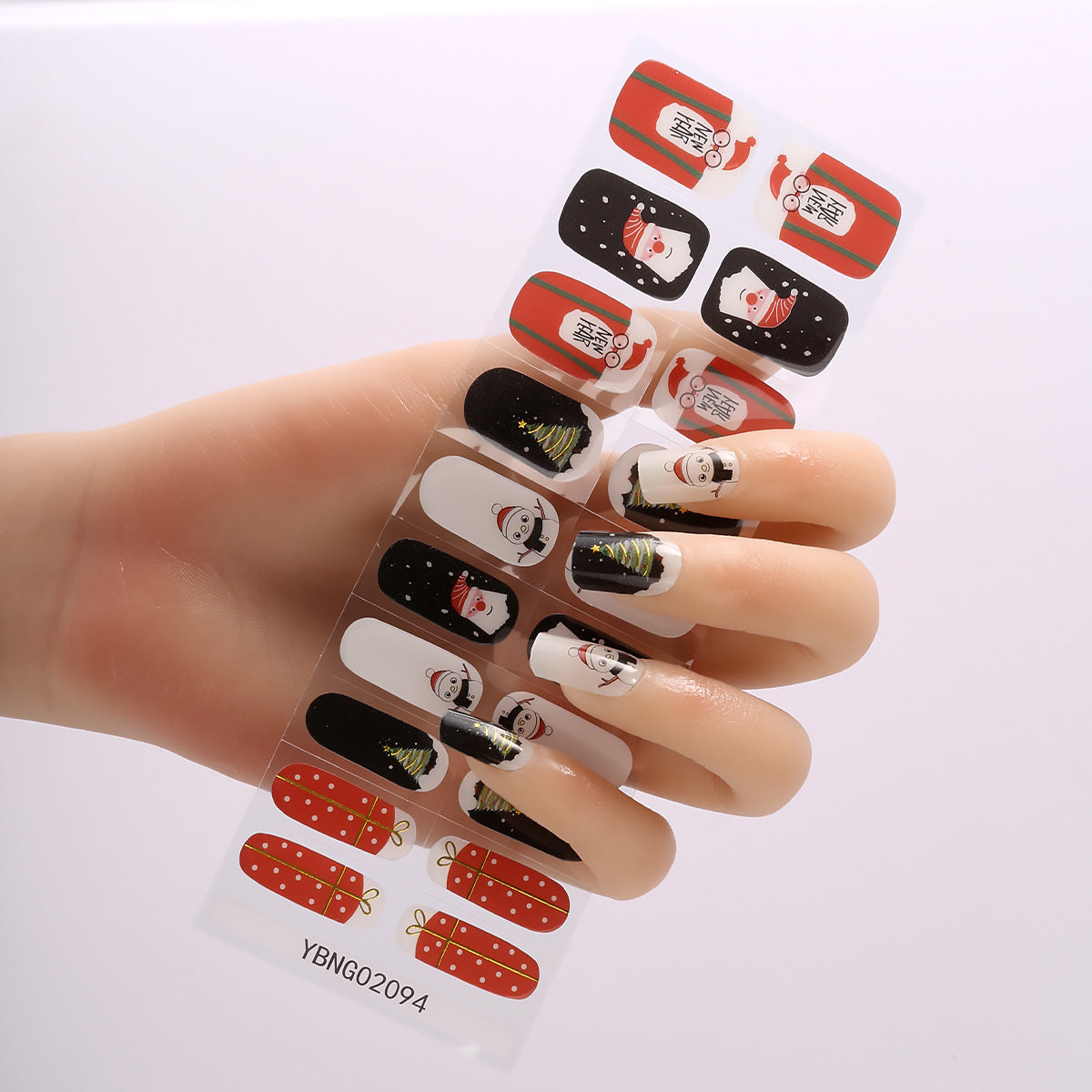 Nail Stickers Semi-cured Heating Lamp Nail Sticker