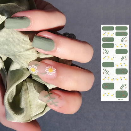 Creative Simple Nail Sticker Full Stickers