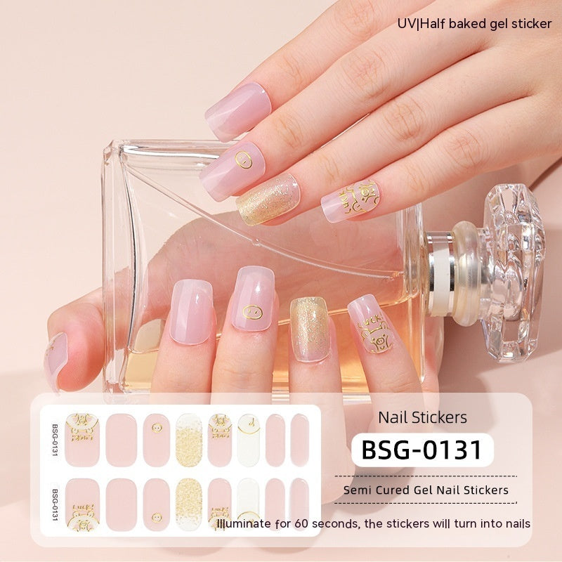 Gel Nail Stickers 3d Phototherapy