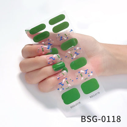 Gel Nail Stickers 3d Phototherapy