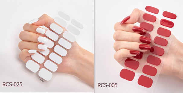 Autocollants pour ongles imperméables simples