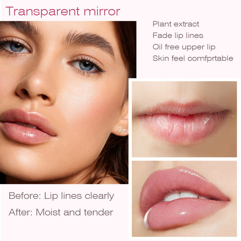 Long-acting Water Locking Rose Petals Moisturizing And Nourishing Lip Gloss Lip Gloss