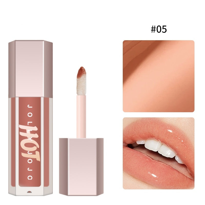 Transparent Lip Gloss Highlight Brightening Full Lips Lip Lacquer