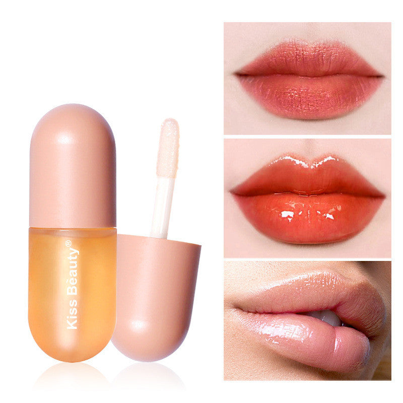 Kiss Beauty Capsule Lip Enlargement Et Big Mouth Lip Gloss Et Lip Gloss Hydratant Et Augmentant Lip Enlargement Liquid