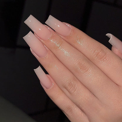 Fake Nails Wear Water Pipe Solid Color Patch