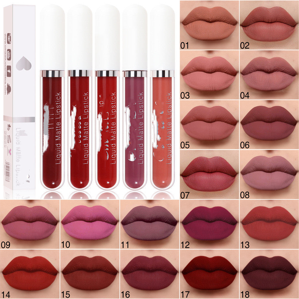 CmaaDu18 Color Matte Longlasting Lip Gloss