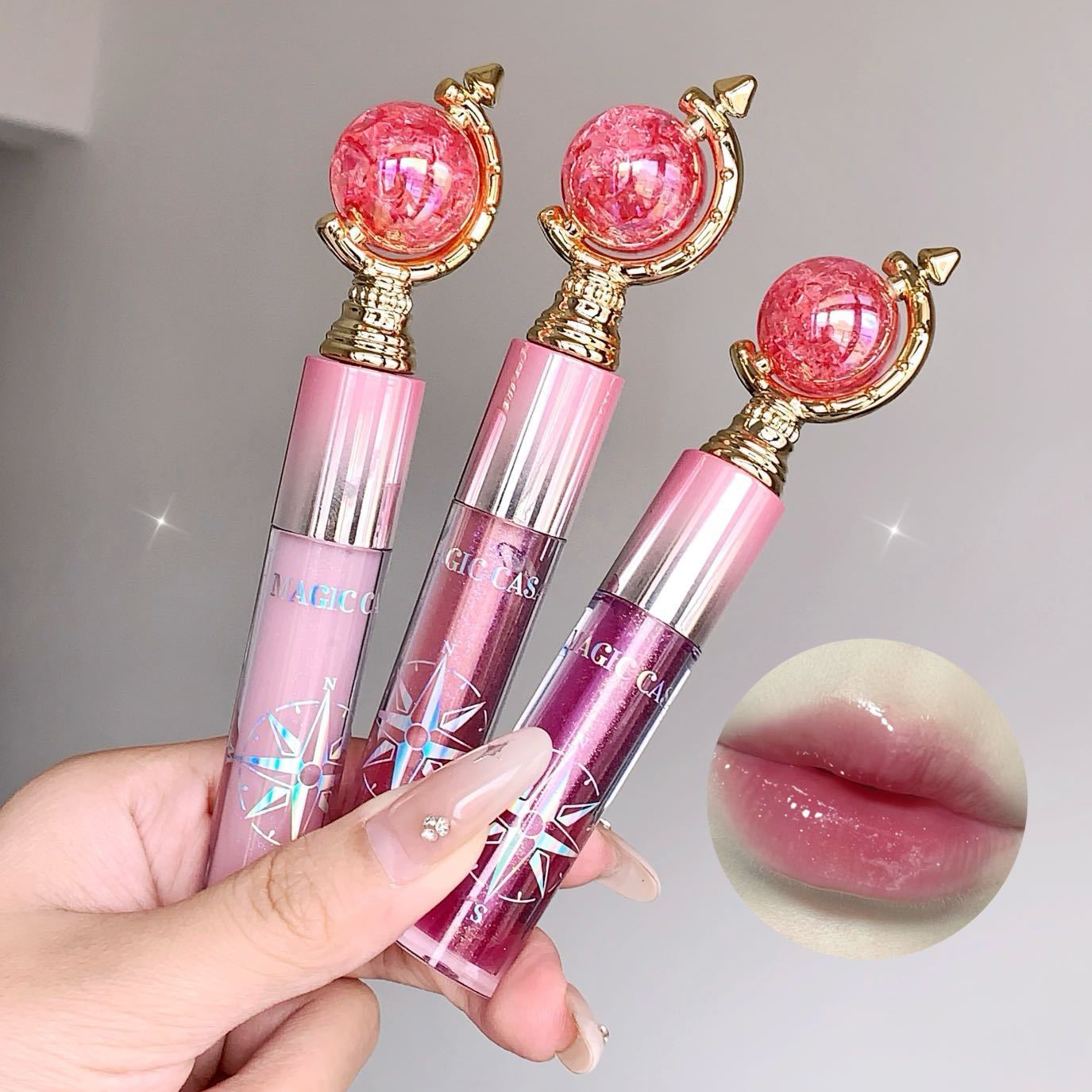 Water Light Lip Gloss Female Moisturizing Mirror Lip Lacquer