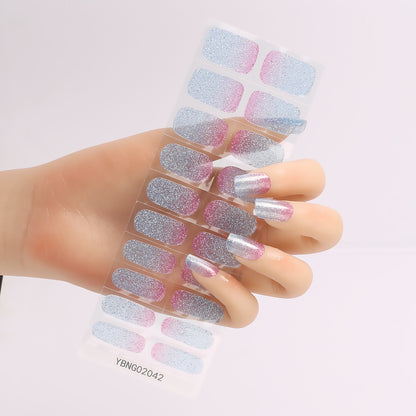 Nail Stickers Semi-cured Heating Lamp Nail Sticker