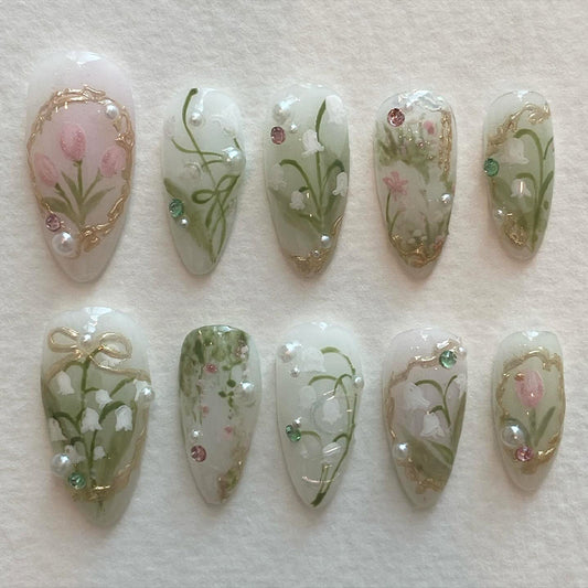 Nail Stickers Detachable 24 Pieces