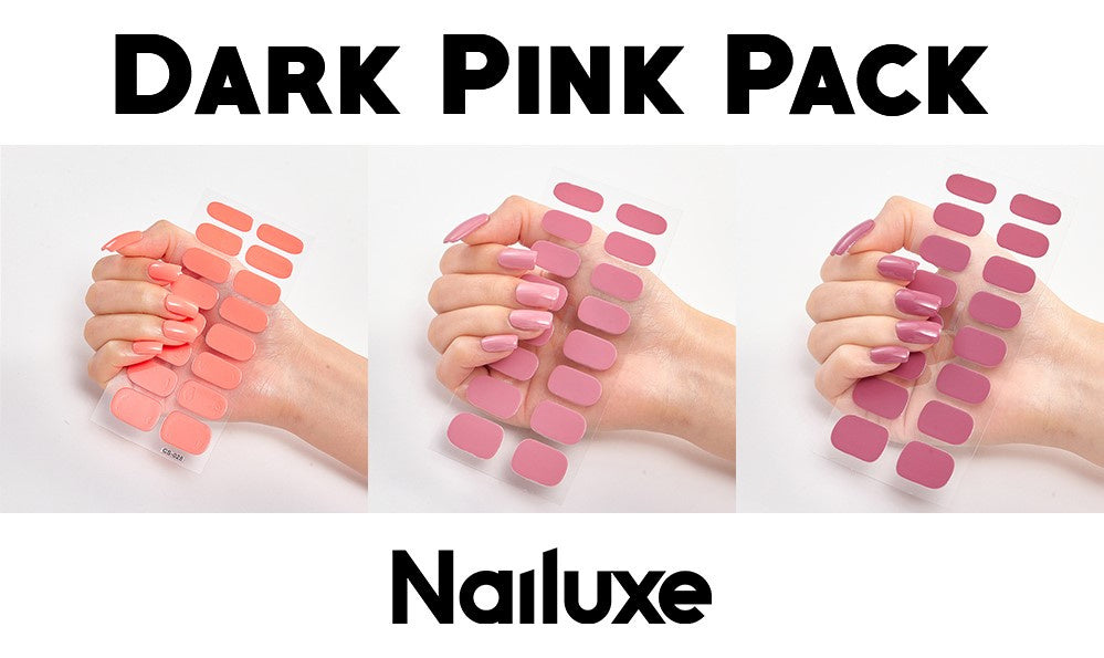 Pure Color 16 Nail Stickers