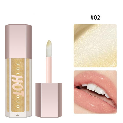 Transparent Lip Gloss Highlight Brightening Full Lips Lip Lacquer