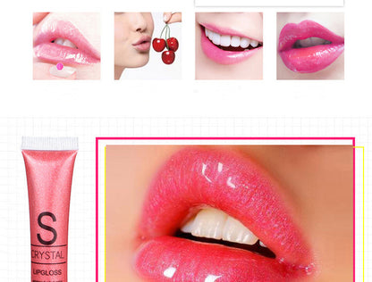 SR Hose Water-sensing Lip Gloss With Pearlescent Gold Moisturizing Temptation Lip Gloss