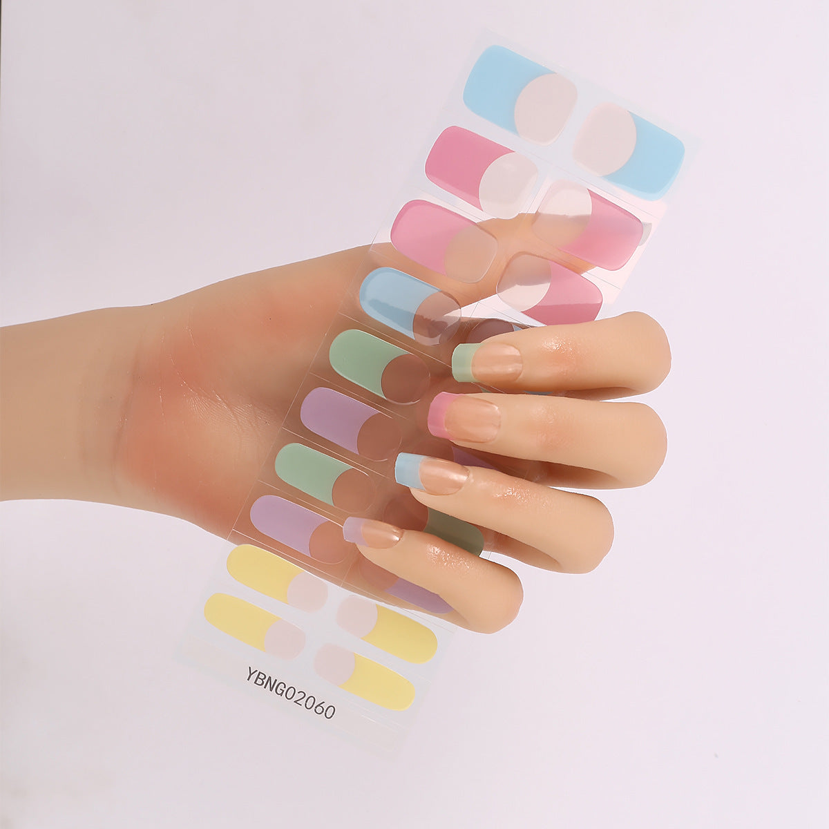 Nail Stickers Semi-cured Heating Lamp Nail Sticker